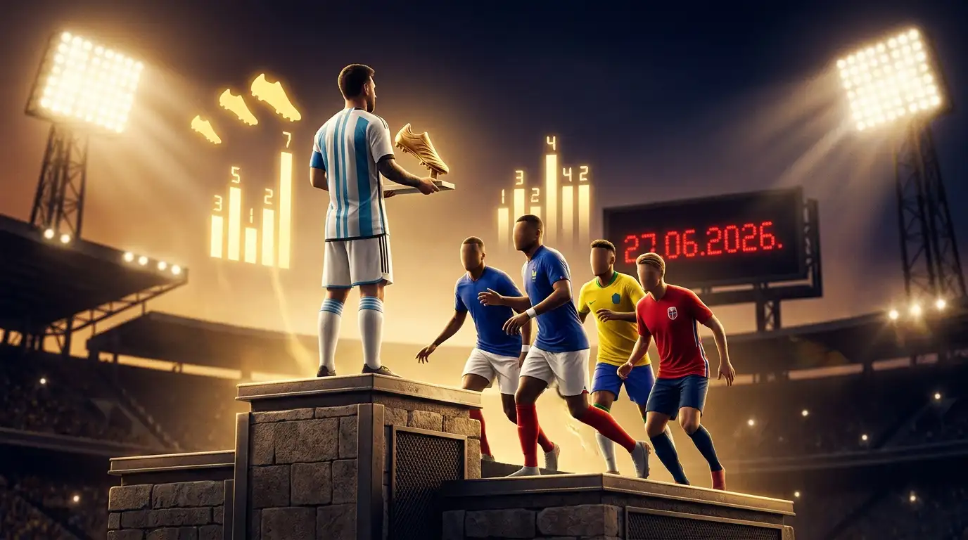 MM-2026 maalipörssin kärki — Messi johtaa, Dembélé kirii