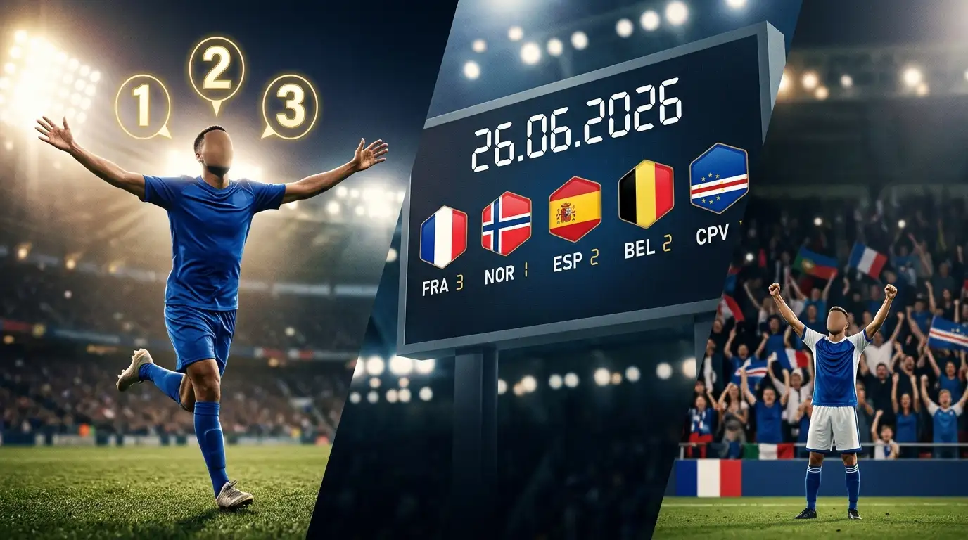 MM-kisat 2026 lohkojen G, H ja I kooste — Dembélé ja Kap Verden historia