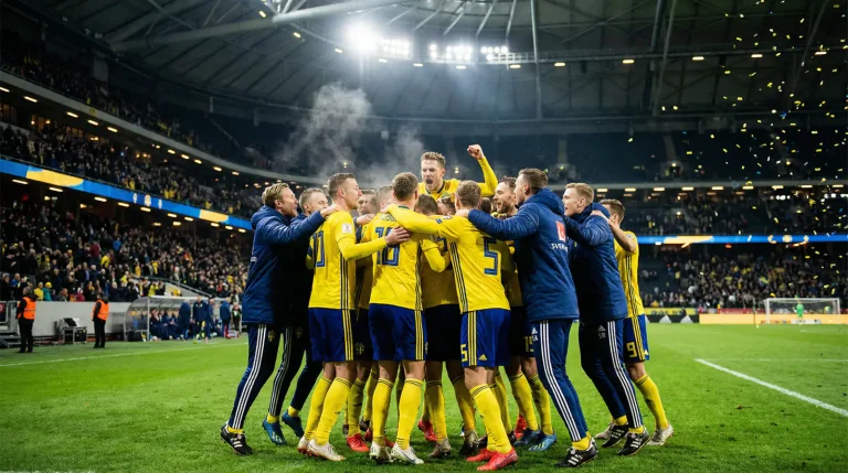 Ruotsin maajoukkue MM-kisoissa 2026 - Blagult tavoittelee pudotuspelipaikkaa lohkosta F